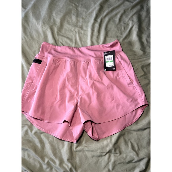 NWT Under Armour pink flex woven shorts size large - Picture 1 of 5